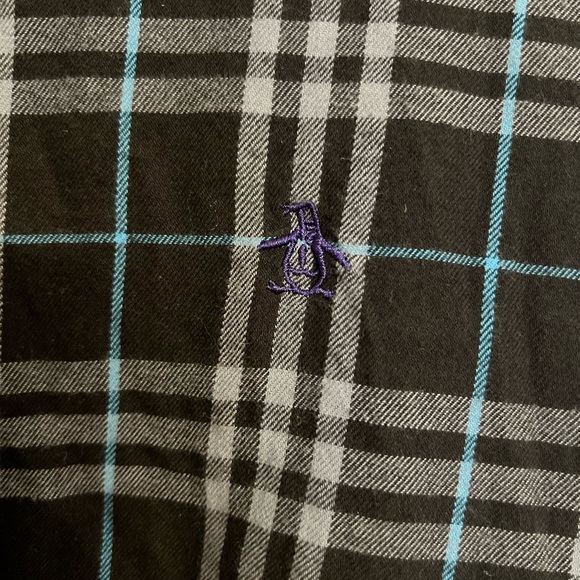 Original Penguin‎ flannel Shirt Sz XL - Picture 2 of 3